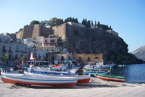 Bateaux de pecheurs � Marina Corta - Lipari